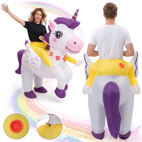 Aufblasbares einhorn kostüm - einhorn,