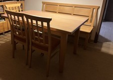 Massives Buche Esszimmer mit