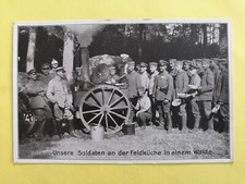 CPA UNSERE SOLDATEN an der