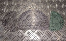 Winkelmesser Kartenleseskala