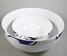 Rosenthal Cupola Fiorella Schüssel 26 und 18cm, Mario Bellini