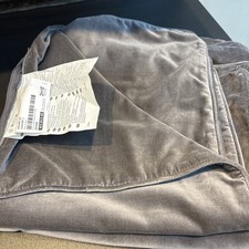 IKEA SANELA KISSENBEZÜGE GRAU 65 x 65 cm Paar