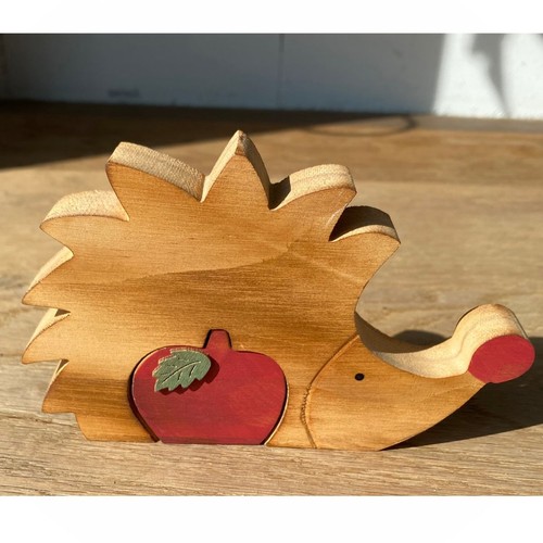 Deko figur igel - figur, apfel