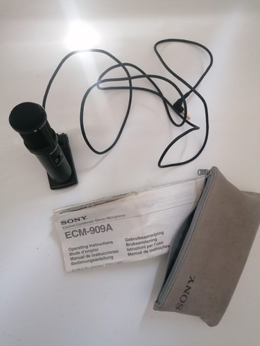 Sony stereo mikrofon ecm - sony,