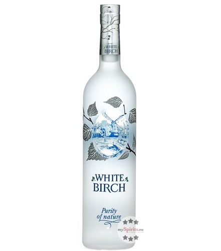 White birch premium vodka - white,