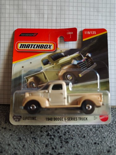 Matchbox 1940 dodge v series - matchbox, /