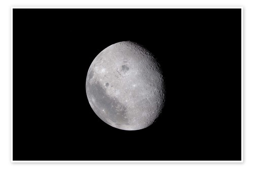 Poster overexposed moon - overexposed,