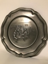 Zinn Teller Wandteller