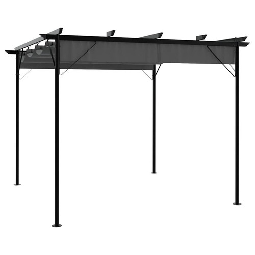 Pergola mit ausziehbarem dach - mit,