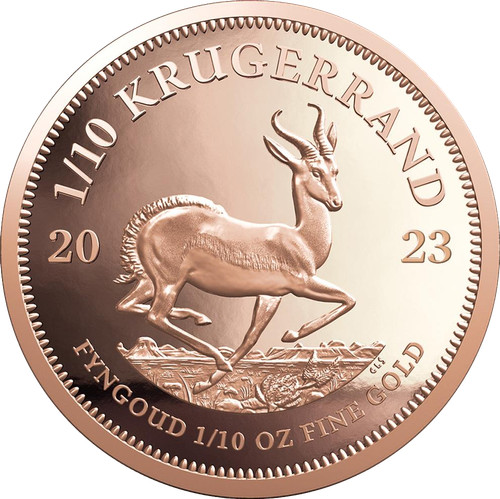 Unze gold krügerrand - 1/10,