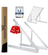 Solarpanel Halterung Balkonkraftwerk, 118 cm, 0-90 Grad verstellbar