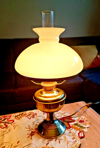 Alte elektrische tischlampe - alte,