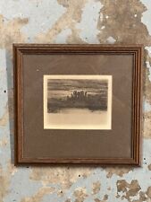 Wilfred Williams Ball (britisch, 1853-1917), Kenilworth Castle Radierung 