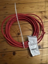 9m Solarkabel Solarleitung 6mm² Photovoltaik PV Kabel TÜV geprüft H1Z2Z2-K rot