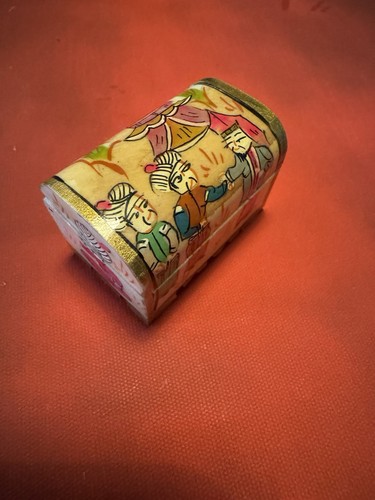 Kleine pillendose handgemalt - pillendose,