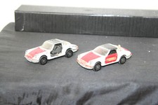 2 Alte Corgi Toys Porsche 911 S Targa Spielzeugautos Modellautos 1/43 an Bastler