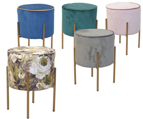 Polsterhocker pouf mit - polsterhocker/, -pouf