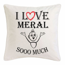 I Love Meral KISSENBEZUG