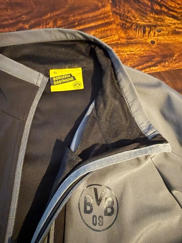 Bvb sonderjacke schwarz grau - bvb,