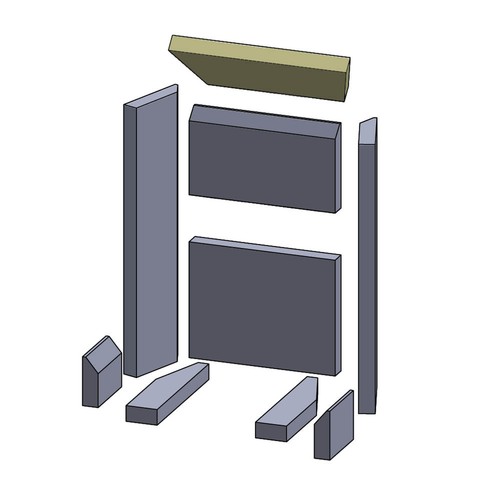 Heizgasumlenkplatte 286 110 - 286,