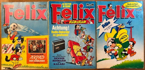 Konvolut comic felix - (5, hefte)