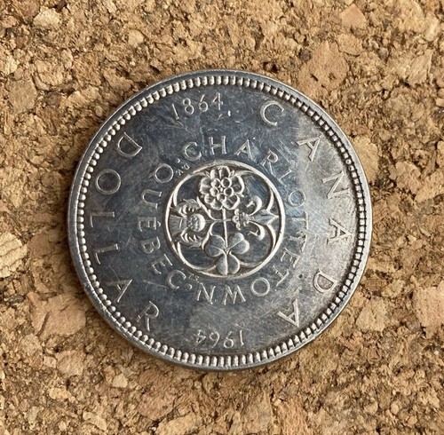 Silber kanada dollar 1964 - 1,