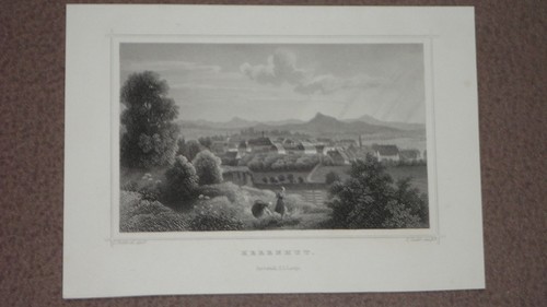 Original stahlstich herrnhut - original,