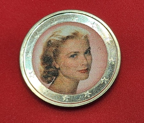 Euro grace kelly farbmünze - grace,