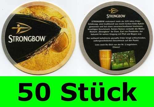 Stück bierdeckel strongbow - 50,