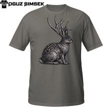 Surreal Jackalope Rabbit