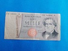 1 x 1000 Lire Italien /