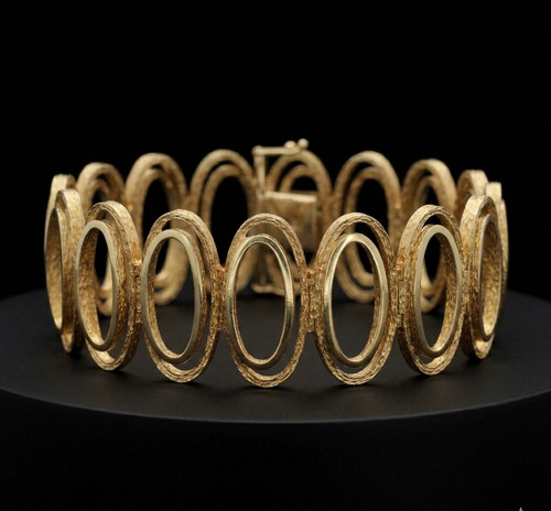 Modernist vintage armband 585 - armband,