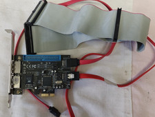 DELOCK PI4JMB363X2A  PCI-Express Karte Controller Karte IDE+2x SATA