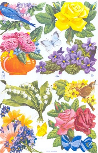 Glanzbilder oblaten scraps - glanzbilder,