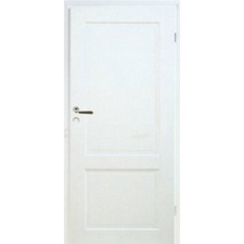 Landhaustür Innentür Zimmertür Weißlack 2-FG, Qualität, Rahmen aus Holz 1-B Ware