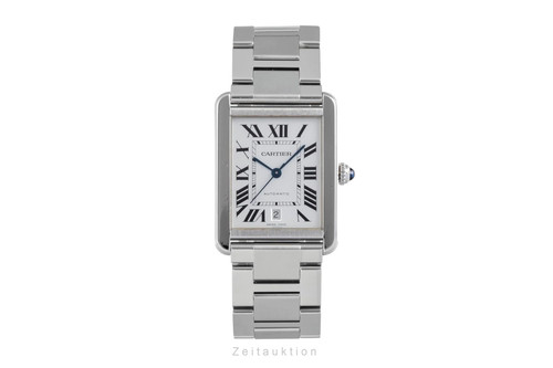 Cartier tank solo stahl - cartier,