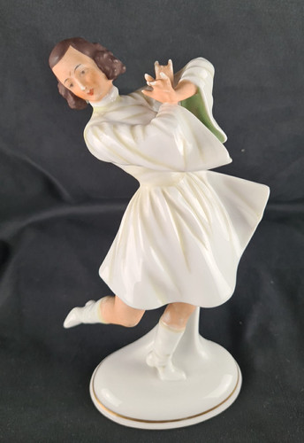 Art deco porzellan figur - art,