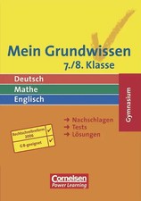 Mein Grundwissen - Deutsch
