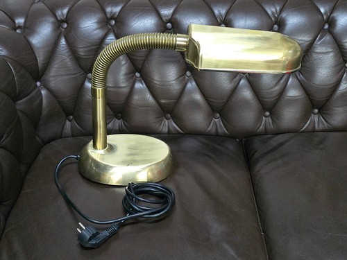 Schreibtischlampe messing - schreibtischlampe,