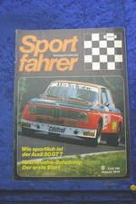 Sportfahrer 8/74 Audi 80 GT
