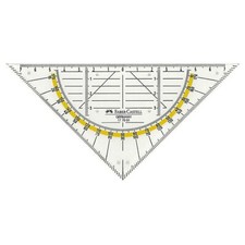 Geodreieck von Faber Castell -