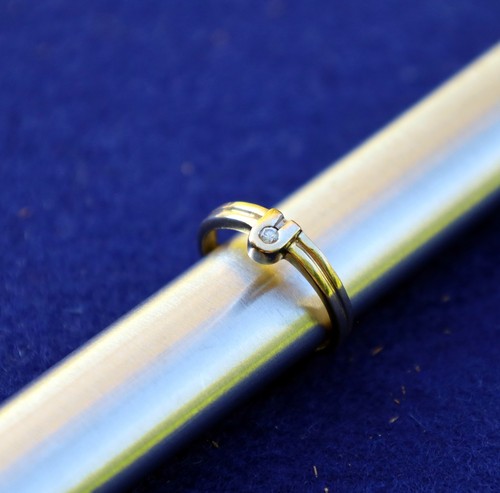 Ring 333 bicolor gelbgold - ring,