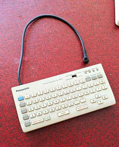 Panasonic character generator - panasonic,