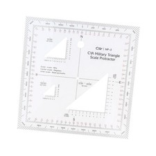 Acryl Militär Planzeiger coordinate scale Schablone Für Kartenlesewerkzeug