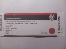 Ticket Fußball  Oberliga