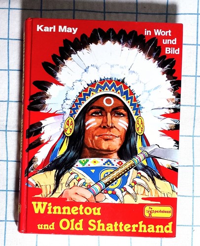 Buch winnetou und - und, old