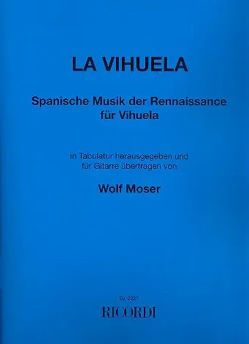 Vihuela buch ricordi - |,