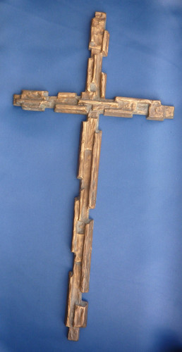 Massives wandkreuz kreuz - massives,