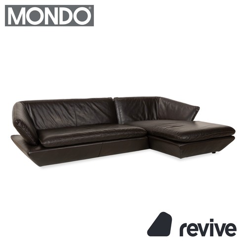 Mondo leder ecksofa sofa - ecksofa,