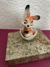 Vintage Goebel Kleiner Hase Bunny Rabbit In Eierschale
